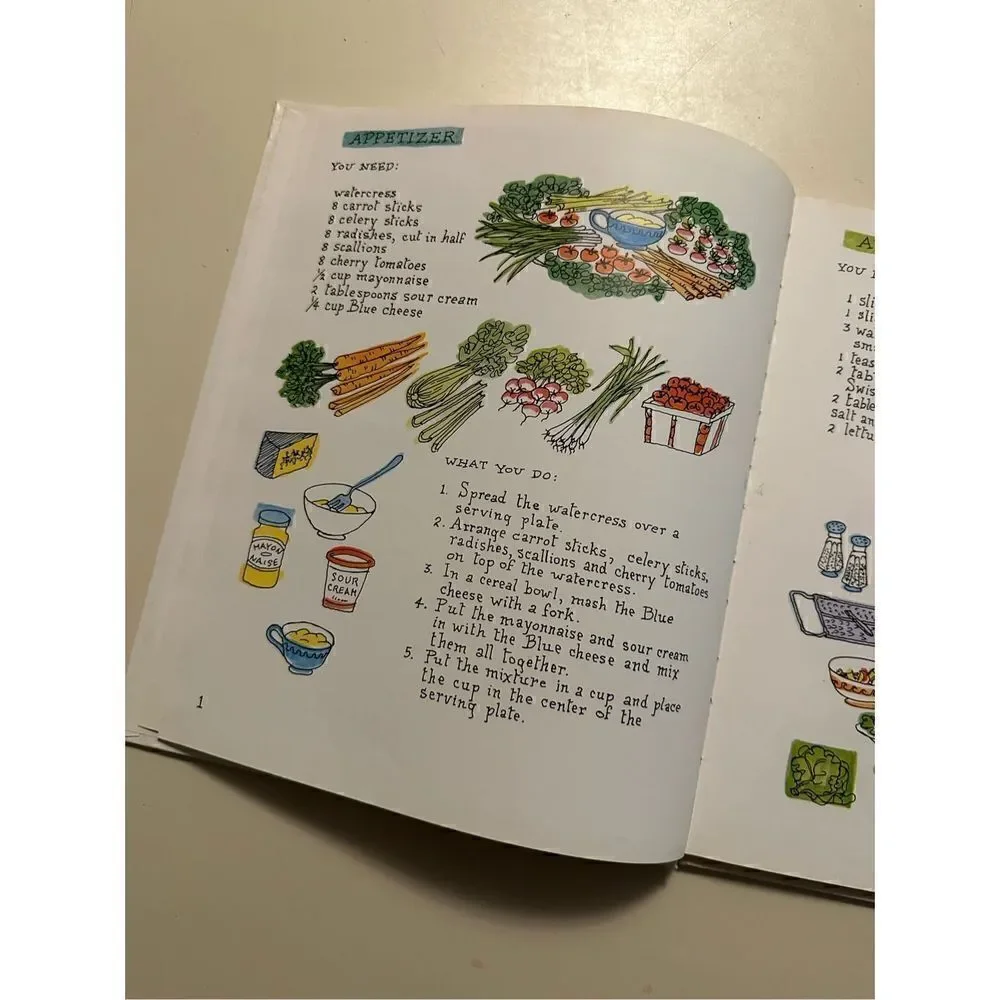 The A To Z No Cook Cookbook by Felipe Rojas-Lombardi for Children Dorothy Ivens